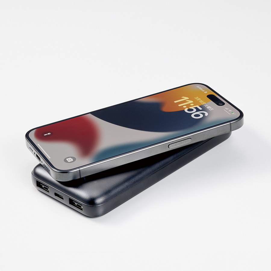 ワイヤレスシンプルモバイルチャージャー10000