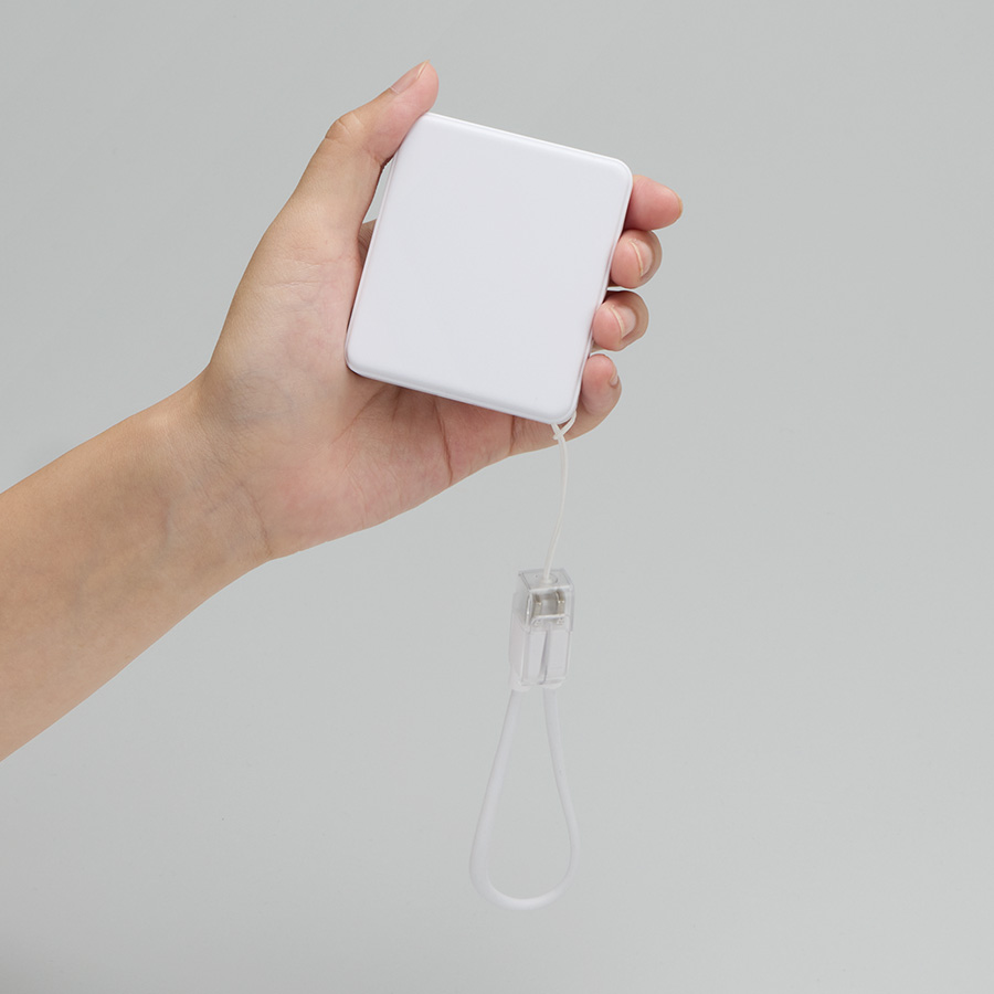 PD急速充電コードストラップ付モバイルチャージャー5000（全面印刷対応）