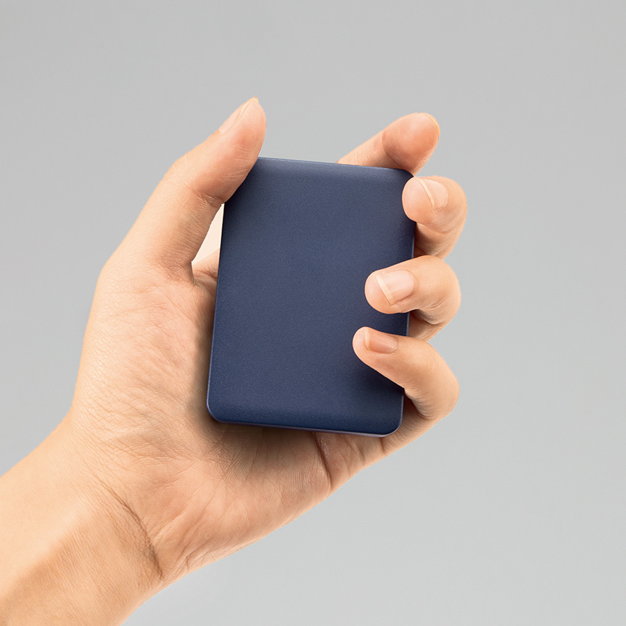 全面印刷できるモバイルチャージャー2500　スクエア