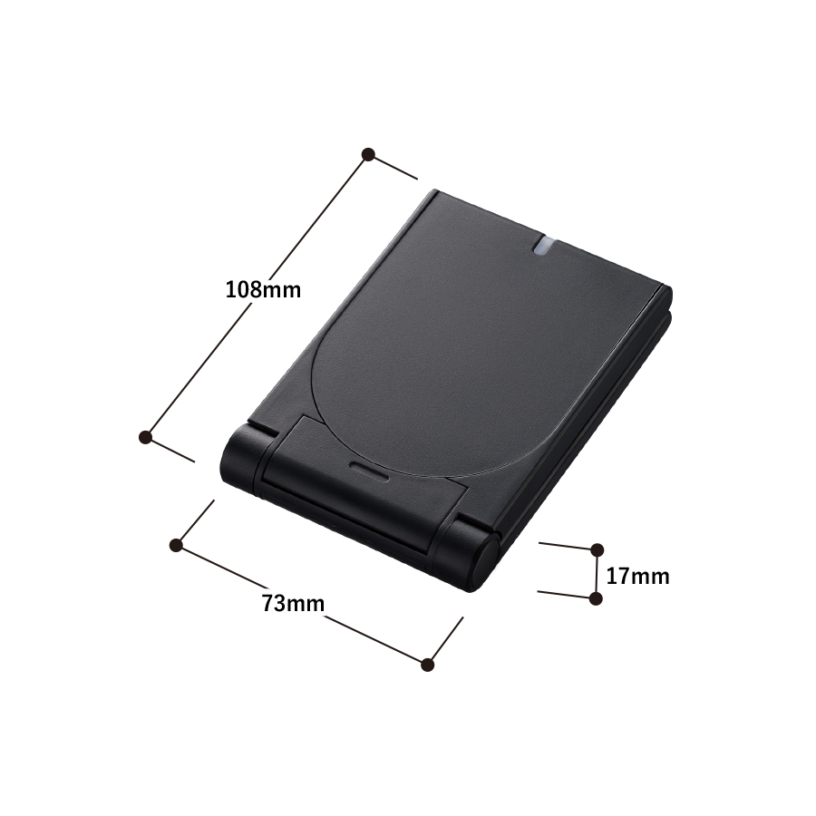 【先行掲載】スタンドワイヤレス充電器折りたたみタイプ15W