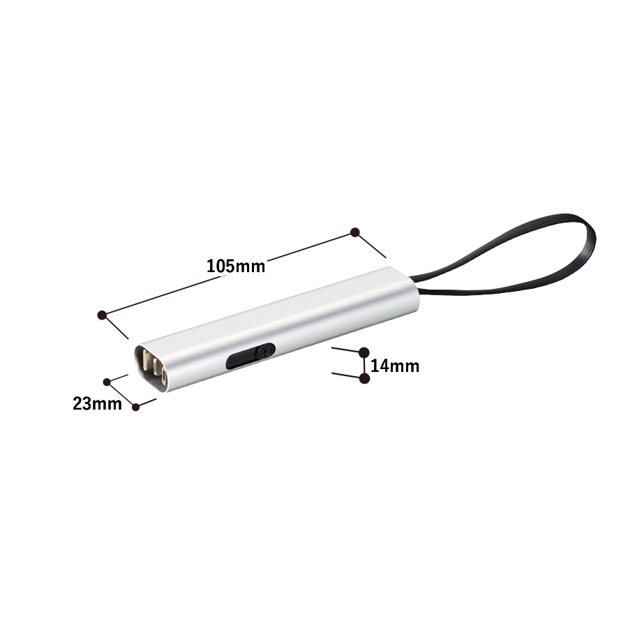メタリックケース3in1充電ケーブル