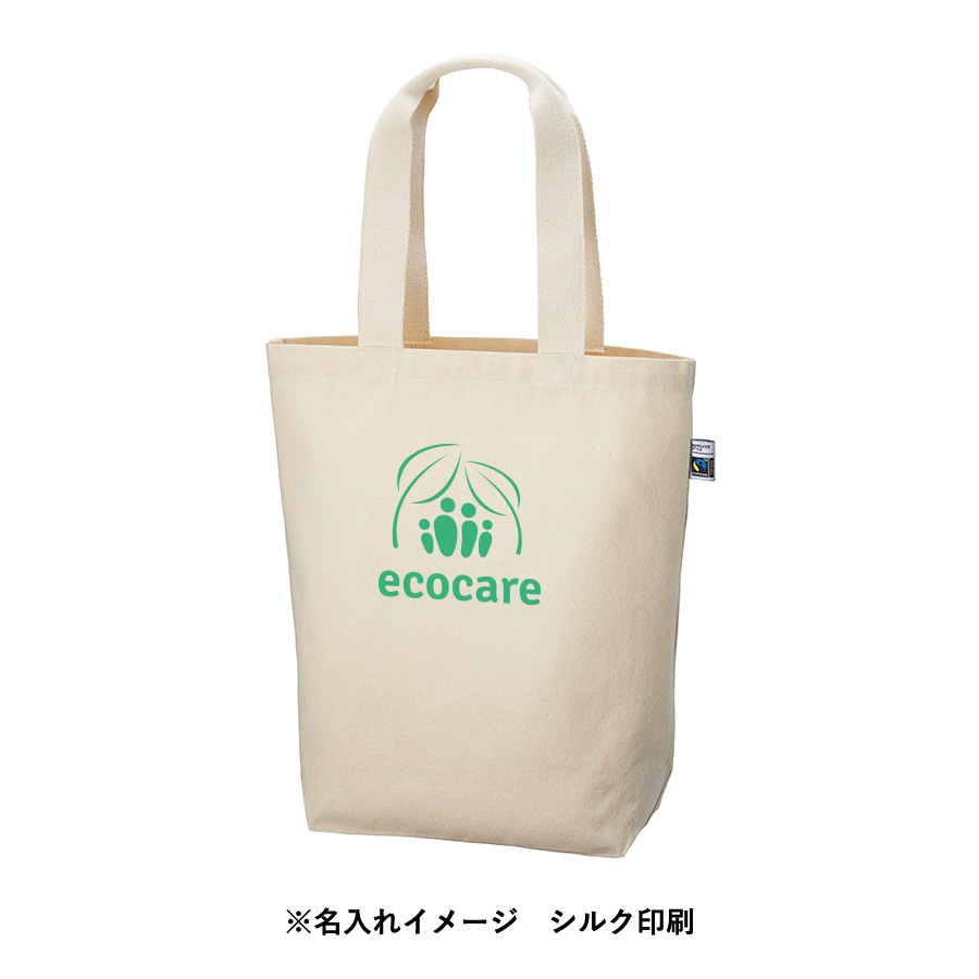 フェアトレードコットントート（M）　ナチュラル