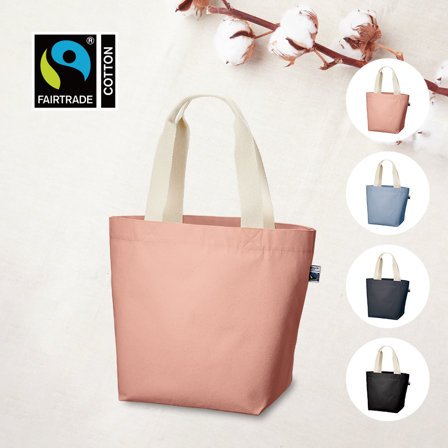 TF-0004フェアトレードコットンキャンバストート（M）