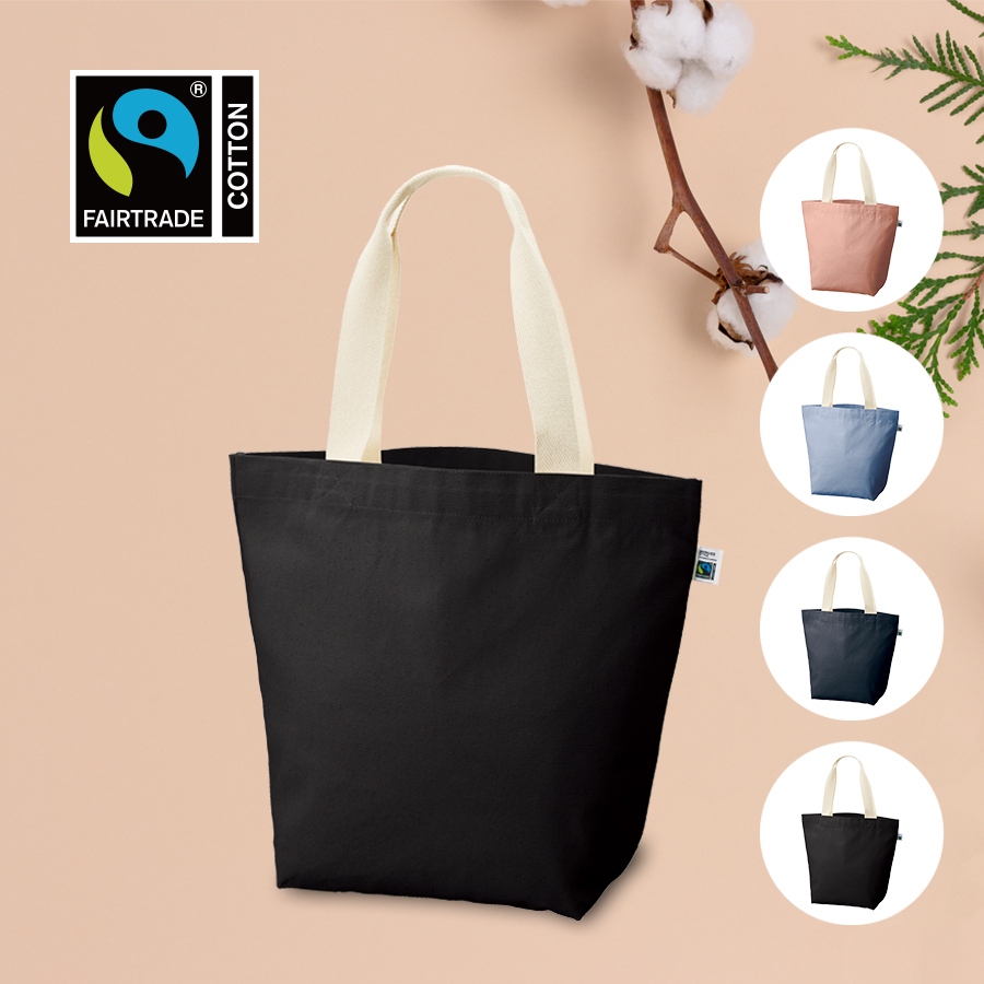 TF-0016【アウトレット】フェアトレードコットンキャンバストート（L）