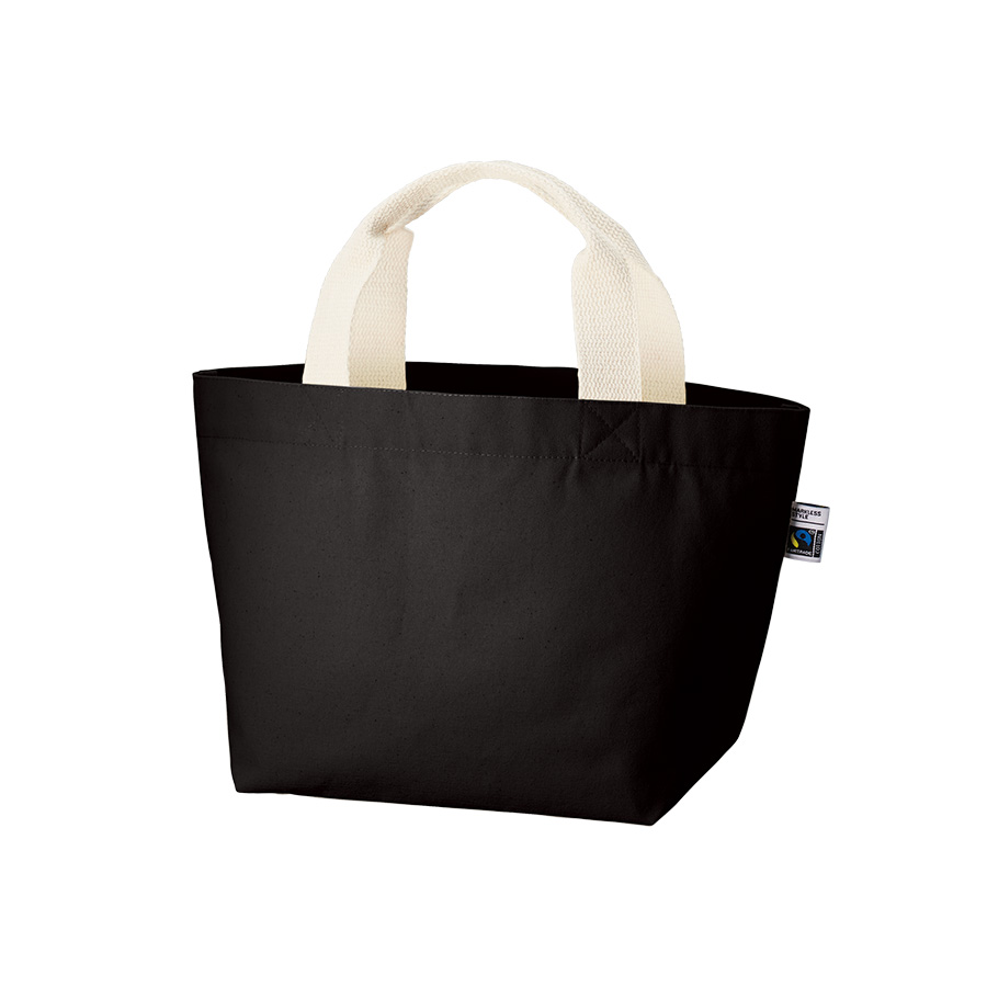 【アウトレット】フェアトレードコットンキャンバストート（S） 内ポケット