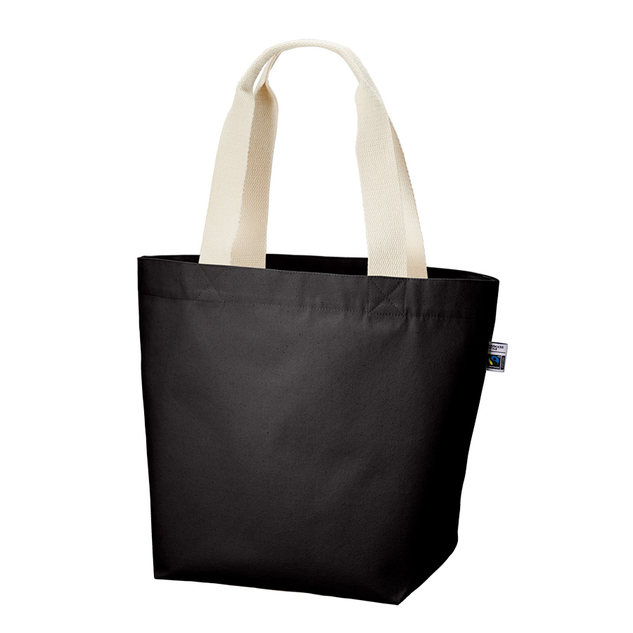 【アウトレット】フェアトレードコットンキャンバストート（M） 内ポケット