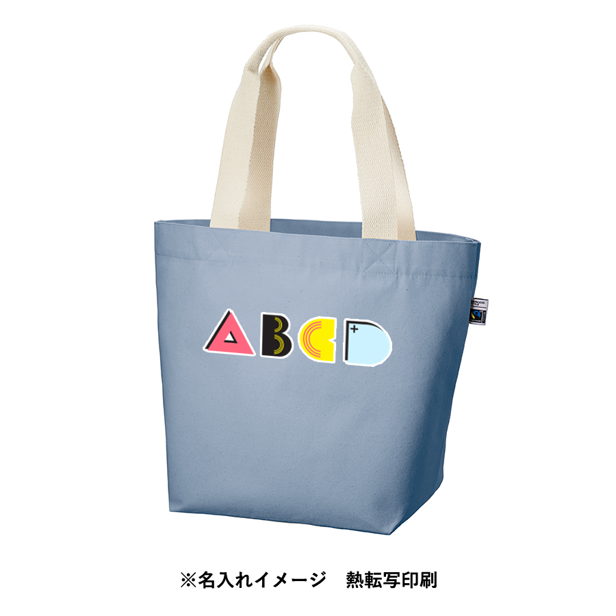 【アウトレット】フェアトレードコットンキャンバストート（M） 内ポケット