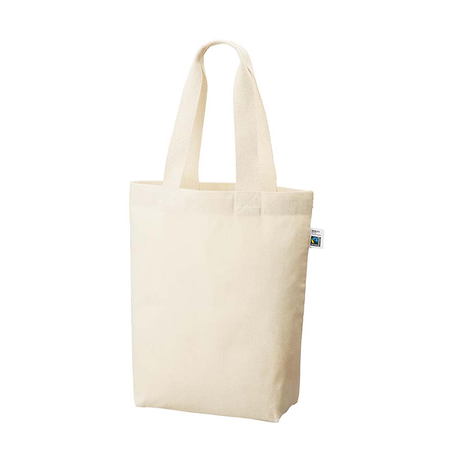 【アウトレット】フェアトレードコットンベーシックトート（M）　ナチュラル