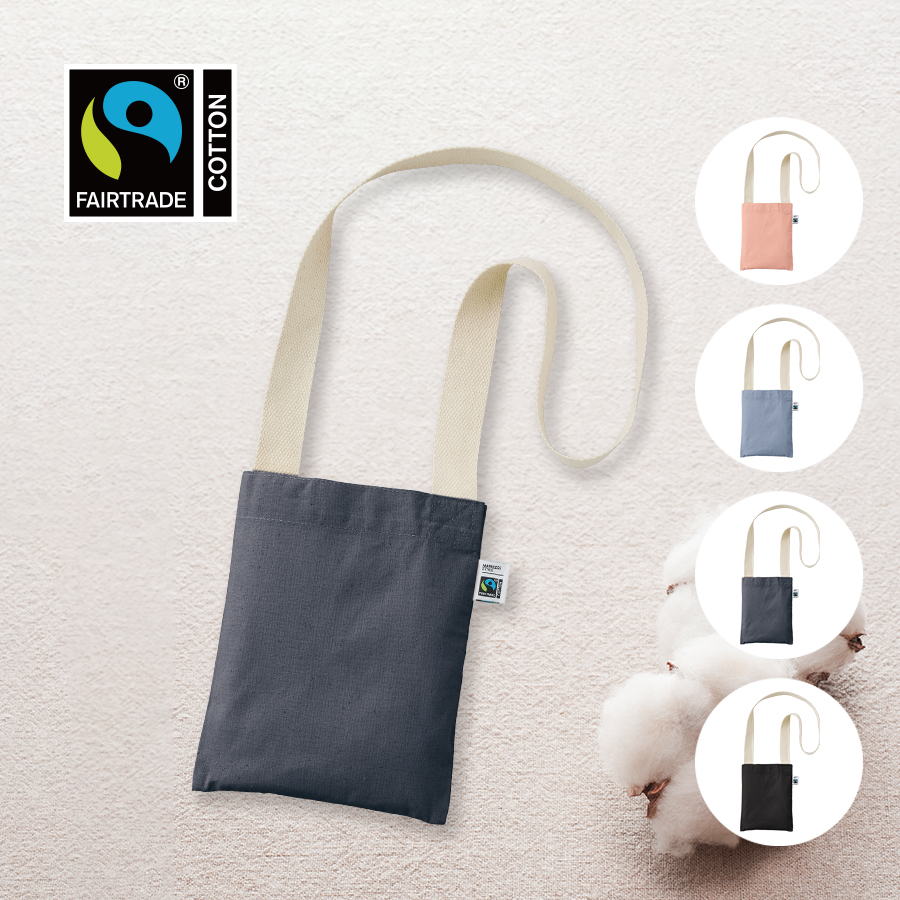 TF-0022【アウトレット】フェアトレードコットンサコッシュ