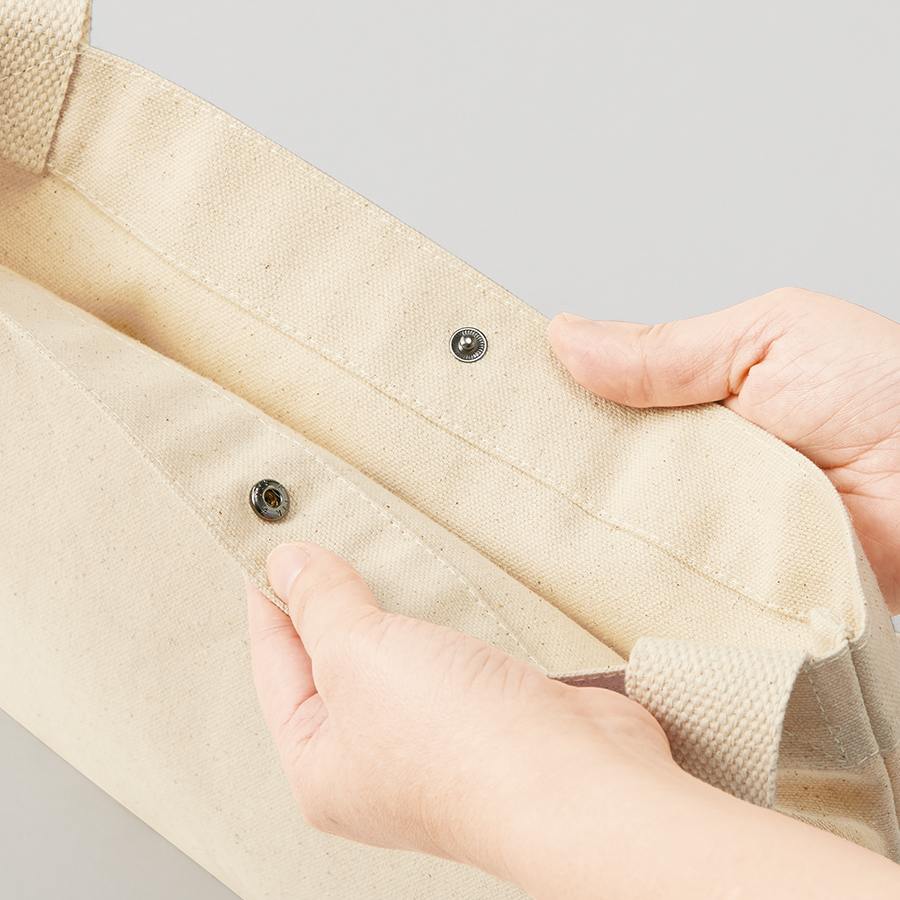 【アウトレット】フェアトレードコットンキャンバスサコッシュ　ナチュラル