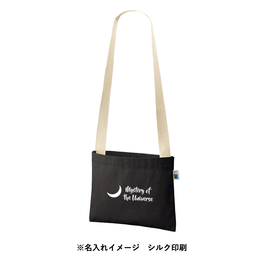 【アウトレット】フェアトレードコットンキャンバスサコッシュ