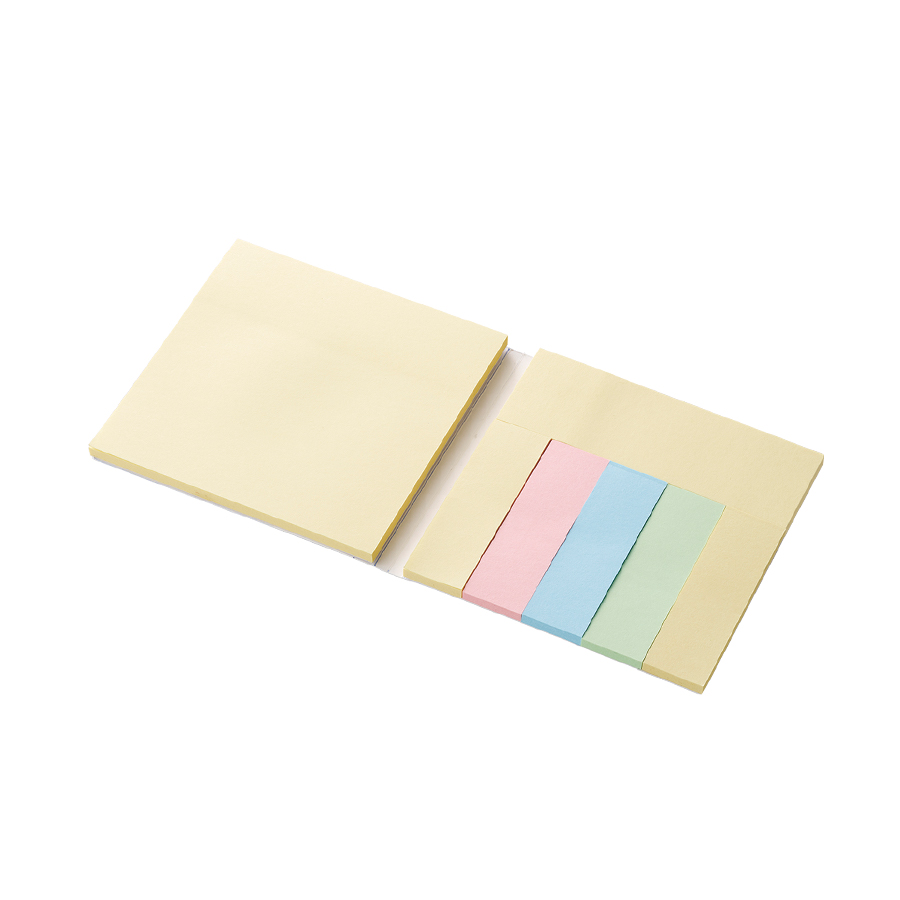 【プリント必須商品】カスタムデザイン付箋　ブック型