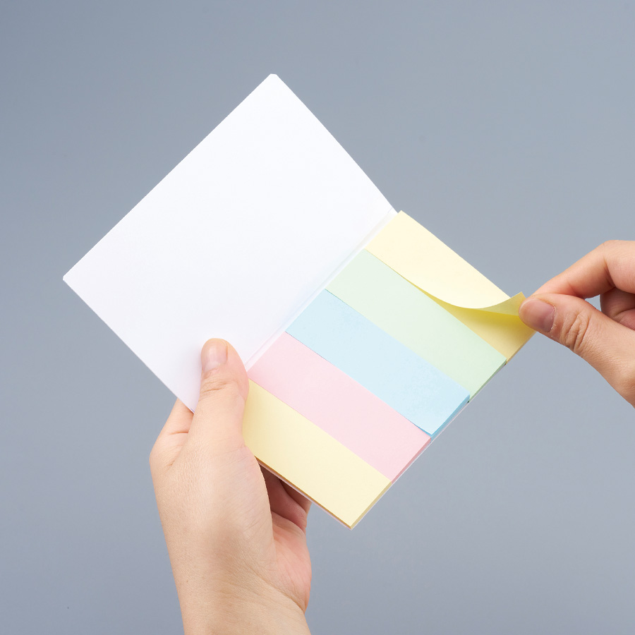 【プリント必須商品】カスタムデザイン付箋　（S）（5点）