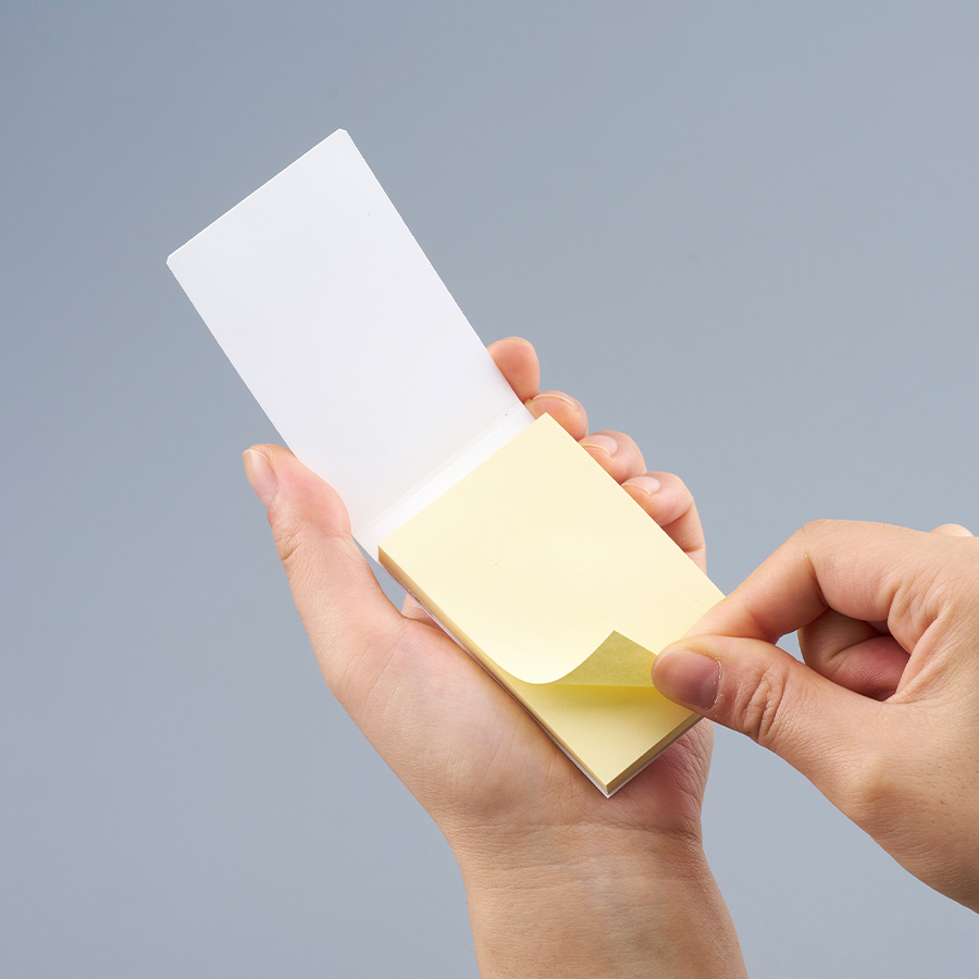 【プリント必須商品】カスタムデザイン付箋　ワイド