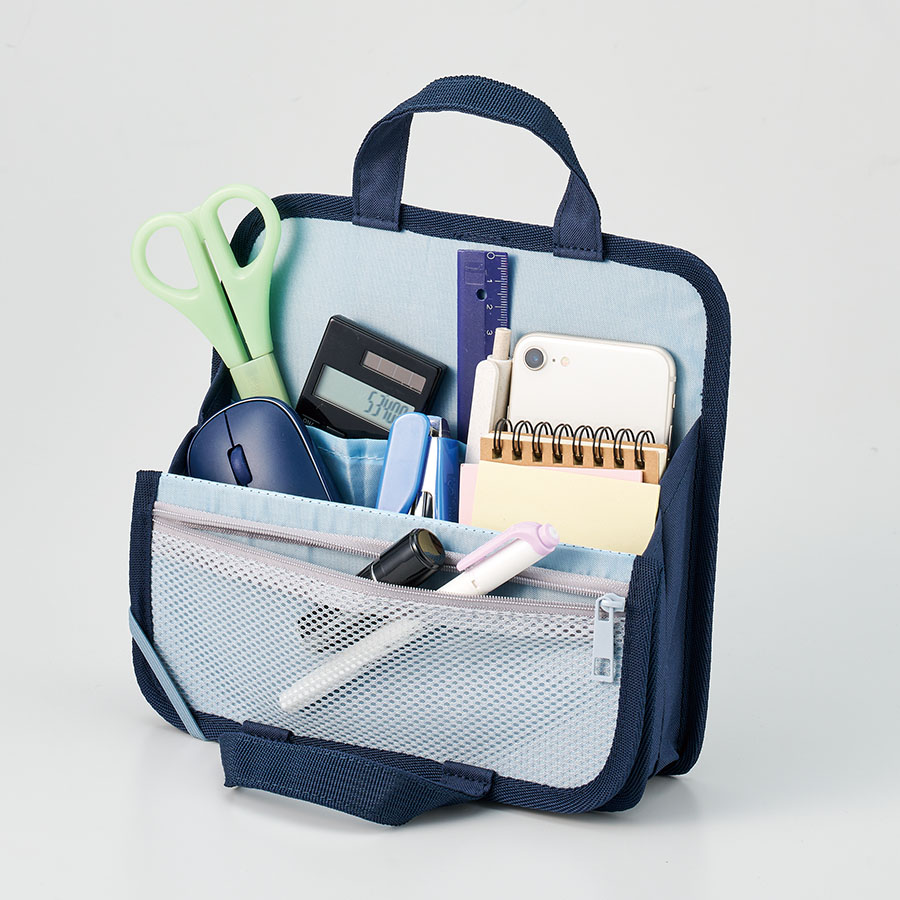 文具まとめて持ち運びバッグ