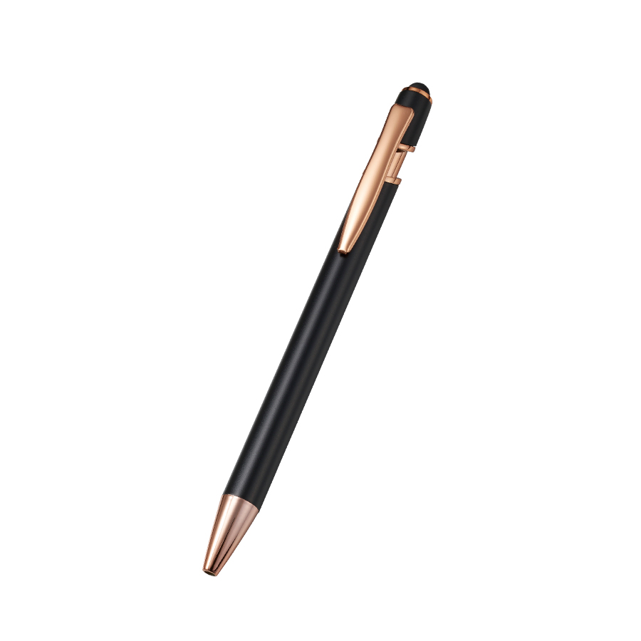 タッチペン付メタルシックボールペン（再生アルミ）