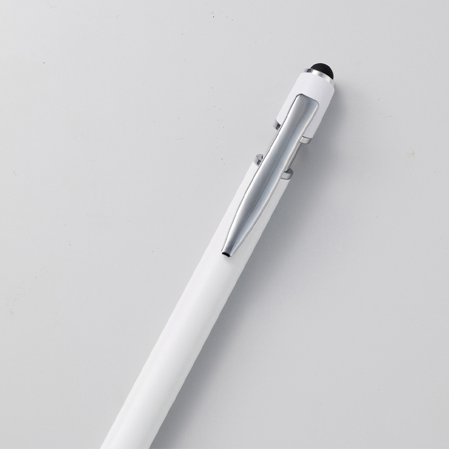 タッチペン付メタルシックボールペン（再生アルミ）