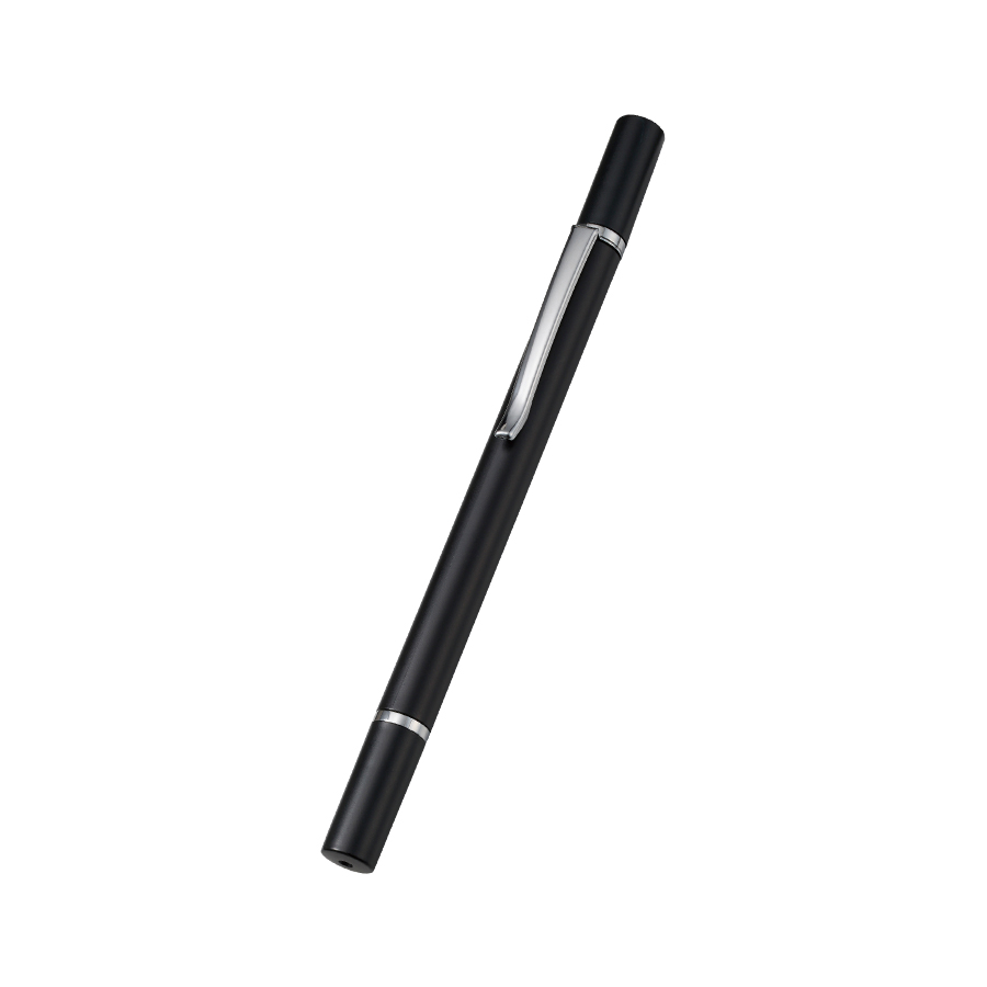 ボールペン付クリアディスク型タッチペン（再生ABS）