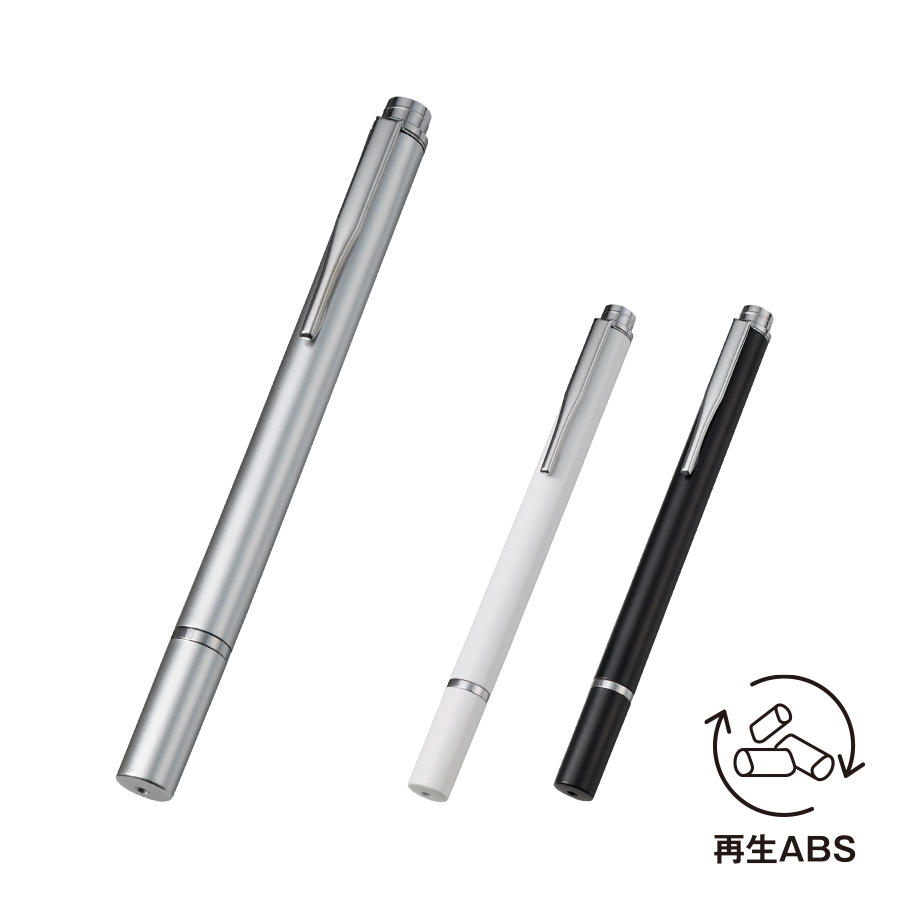 TF-0165クリアディスク型タッチペン（再生ABS）