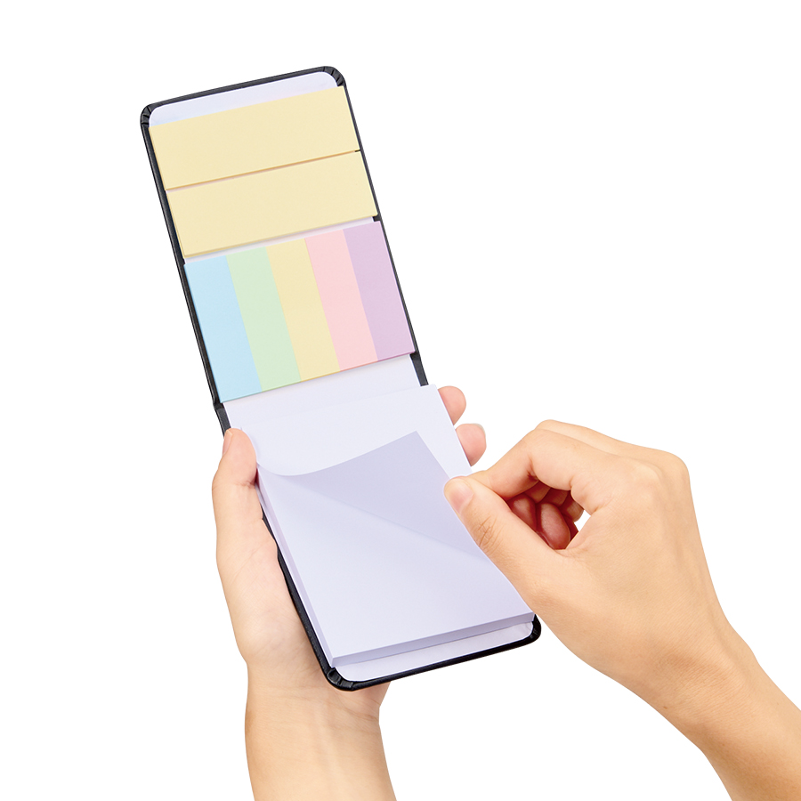 合皮カバー付箋セット（M）