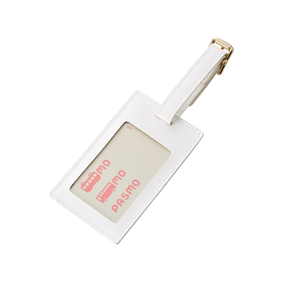 全面印刷できる合皮ラゲッジタグ