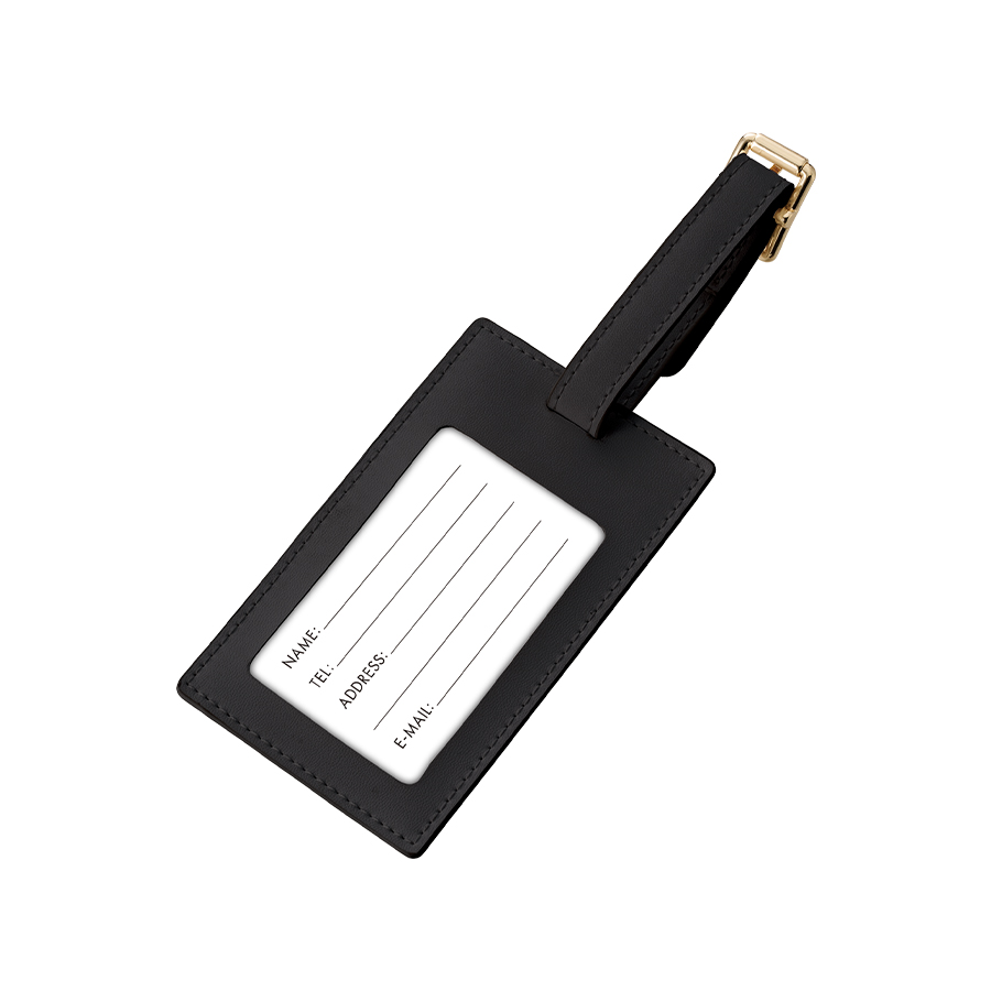全面印刷できる合皮ラゲッジタグ