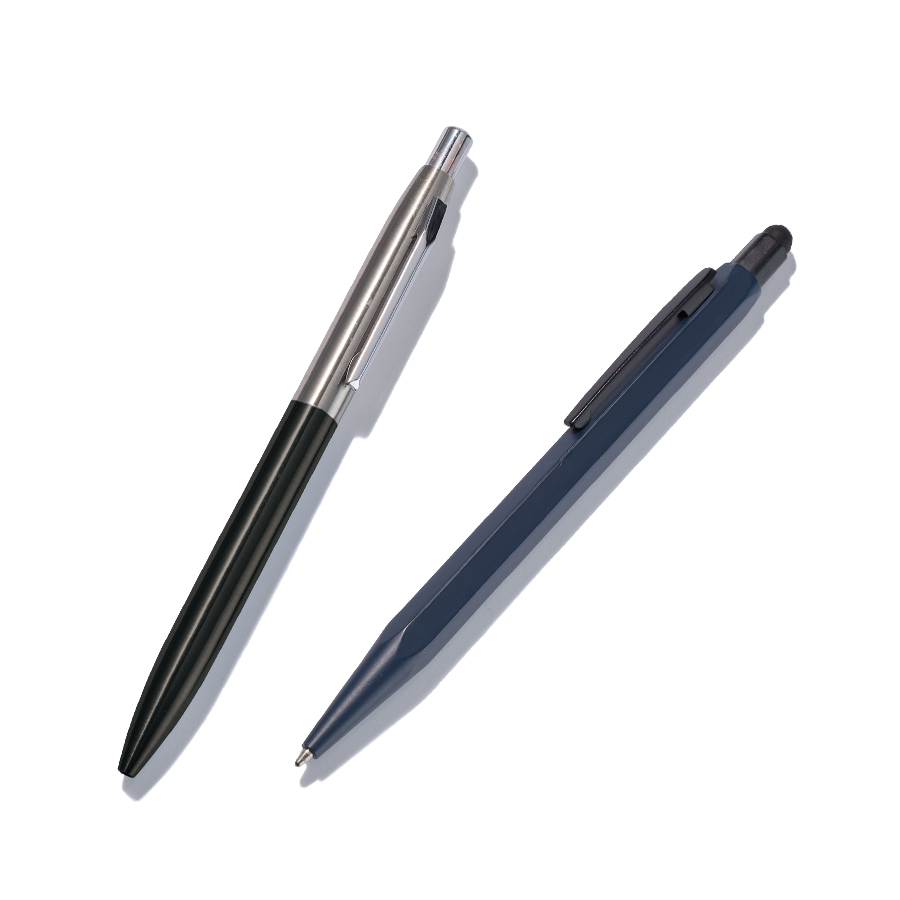 メタルツートーンボールペン（再生ステンレス）
