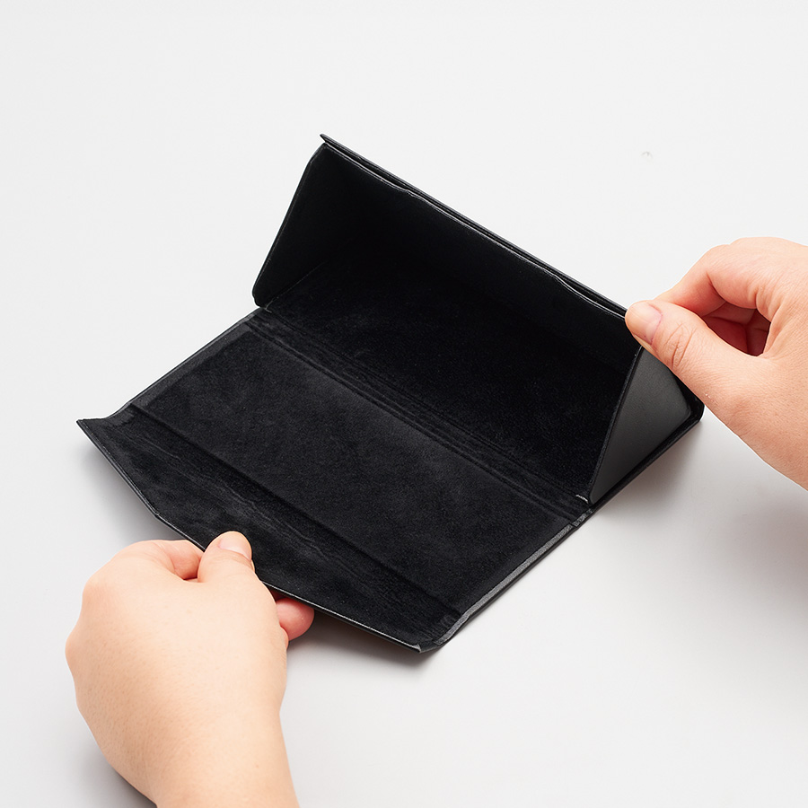 レザースタイルメガネケース