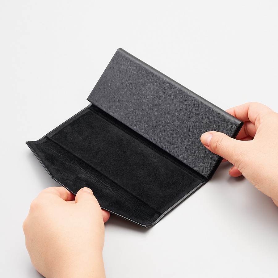 レザースタイルメガネケース