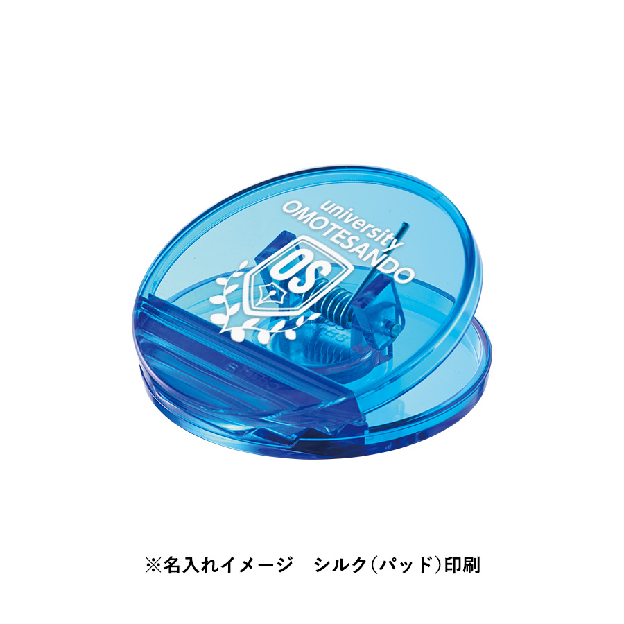 くっつくラウンドクリップ　クリア