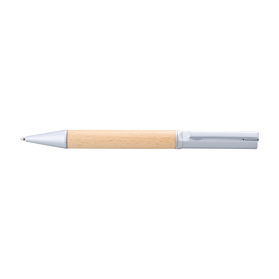 【先行掲載】ウッドグリップメタルボールペン（再生真鍮）