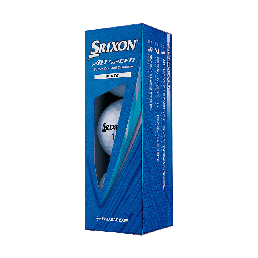 ダンロップ　ゴルフボール SRIXON AD SPEED4（3pcs）