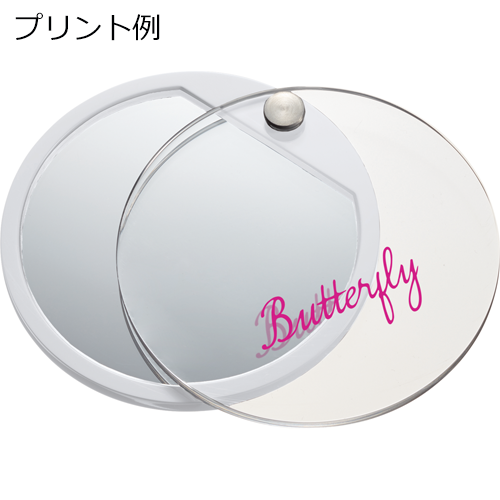 【アウトレット】クリアスライドミラー　ラウンド