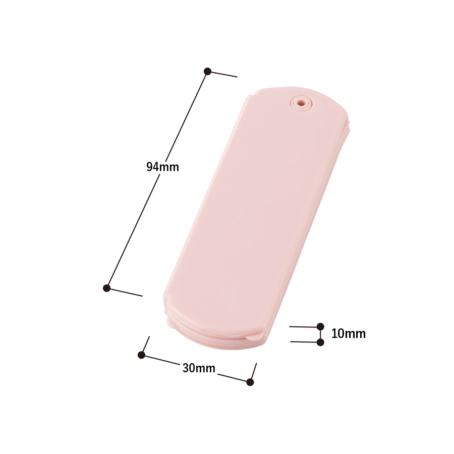 折りたたみコーム（ミラー付）