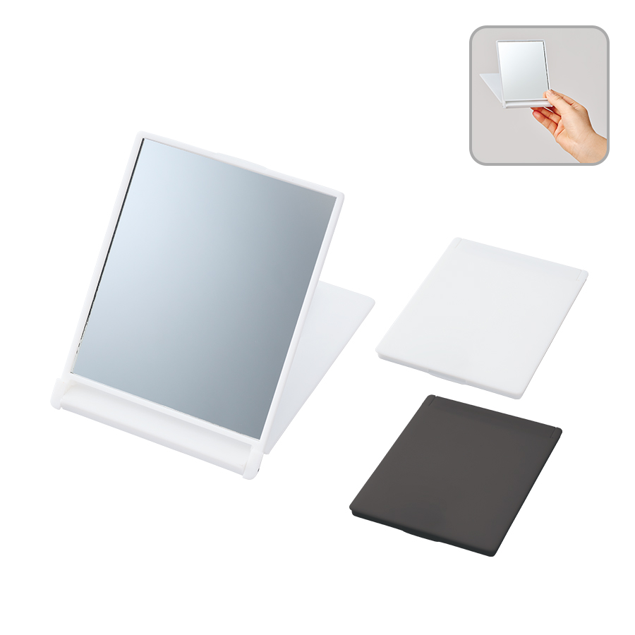 TM-0081全面印刷できるマットスクエアミラー（S）