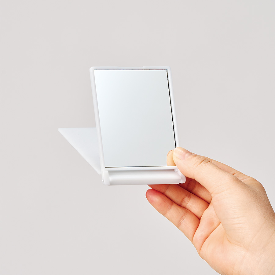 全面印刷できるマットスクエアミラー（S）