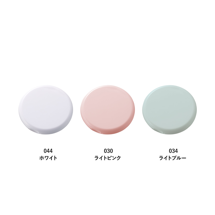 コーム付コンパクトミラー　ラウンド