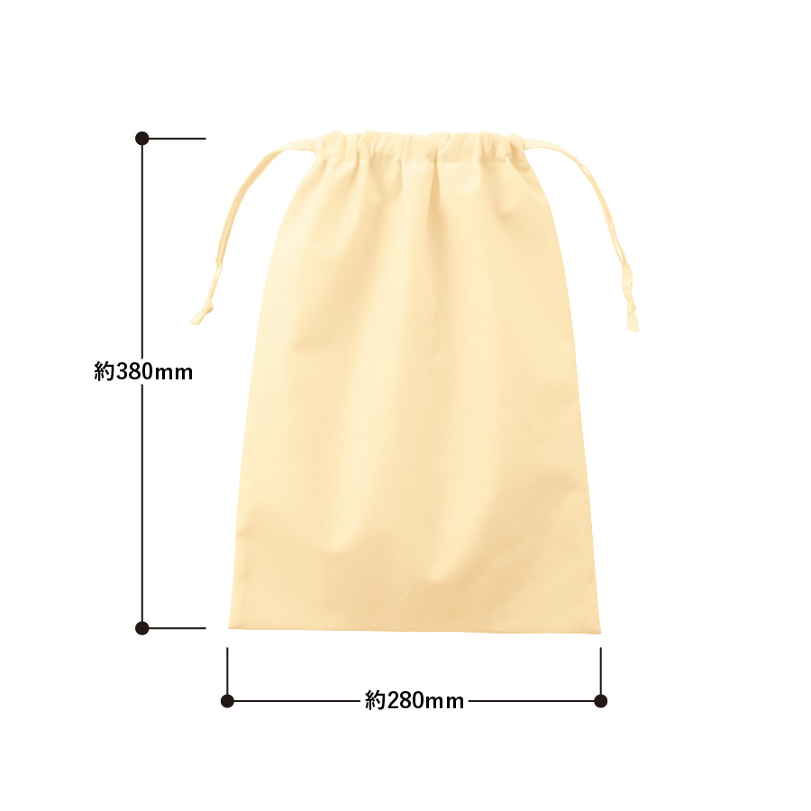不織布巾着（L）