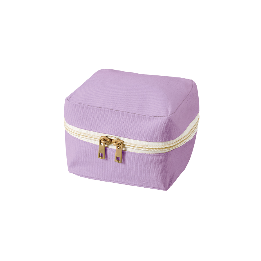 キャンバススクエアファスナーポーチ（S）