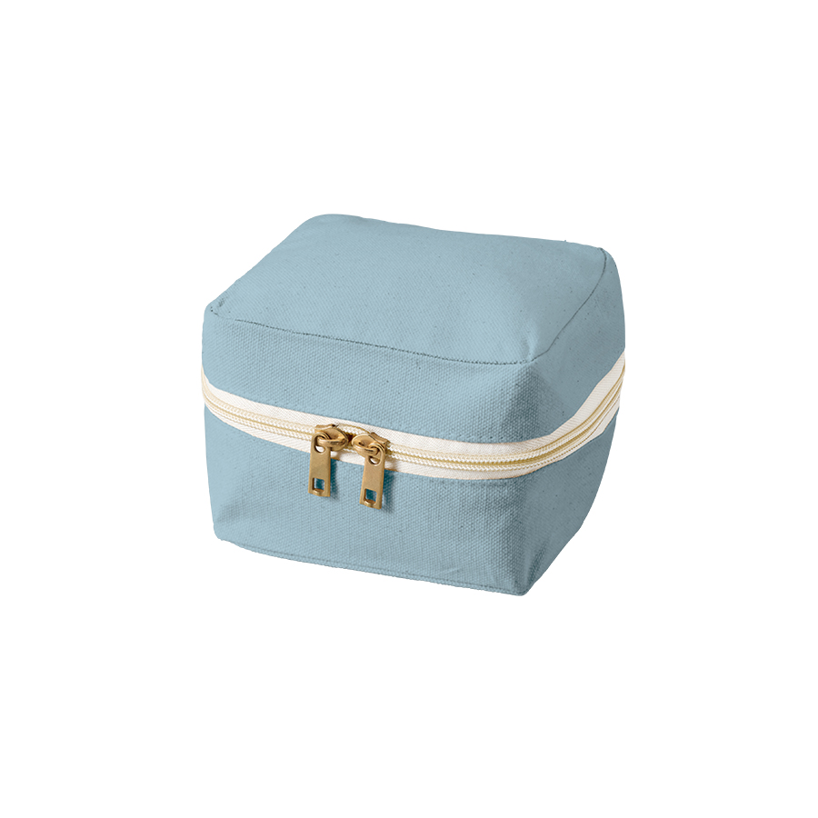 キャンバススクエアファスナーポーチ（S）