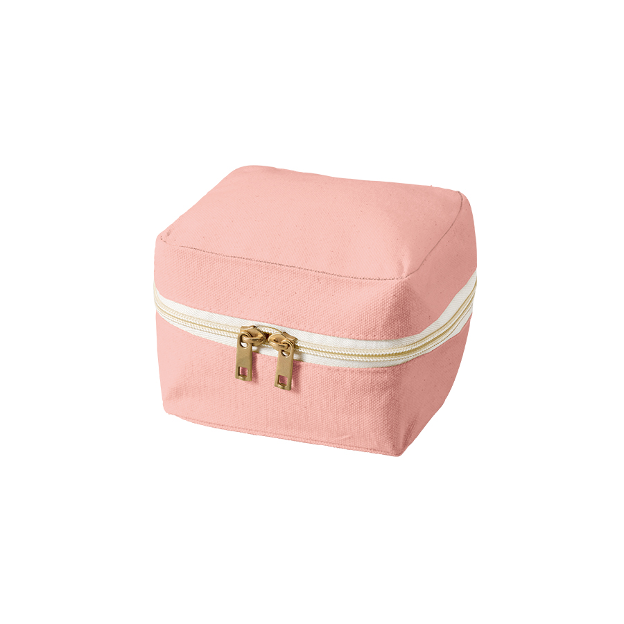 キャンバススクエアファスナーポーチ（S）