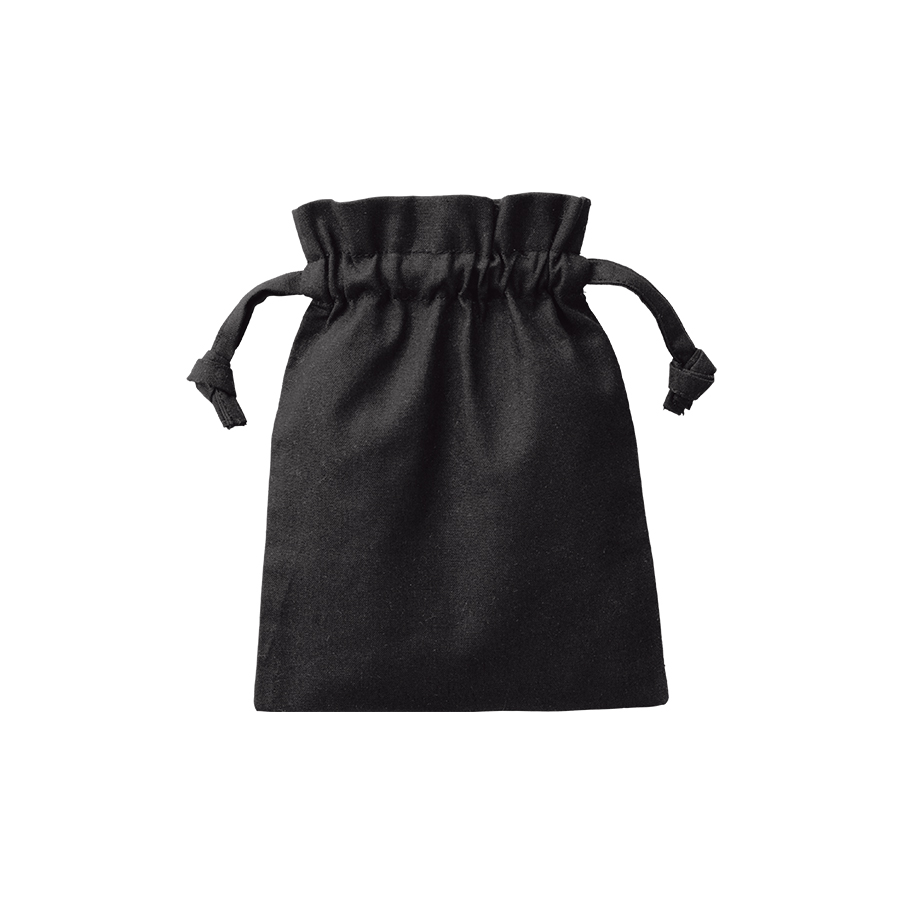 厚手コットンフリル巾着（S）