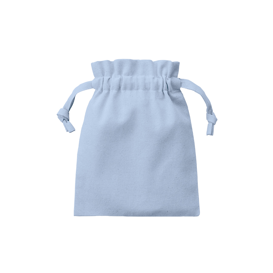 厚手コットンフリル巾着（S）