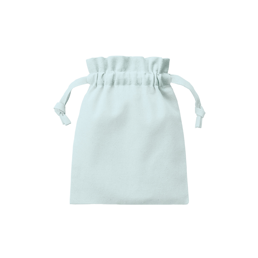 厚手コットンフリル巾着（S）