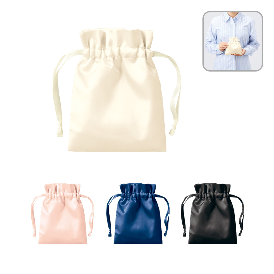 TP-0031サテンフリル巾着（S）