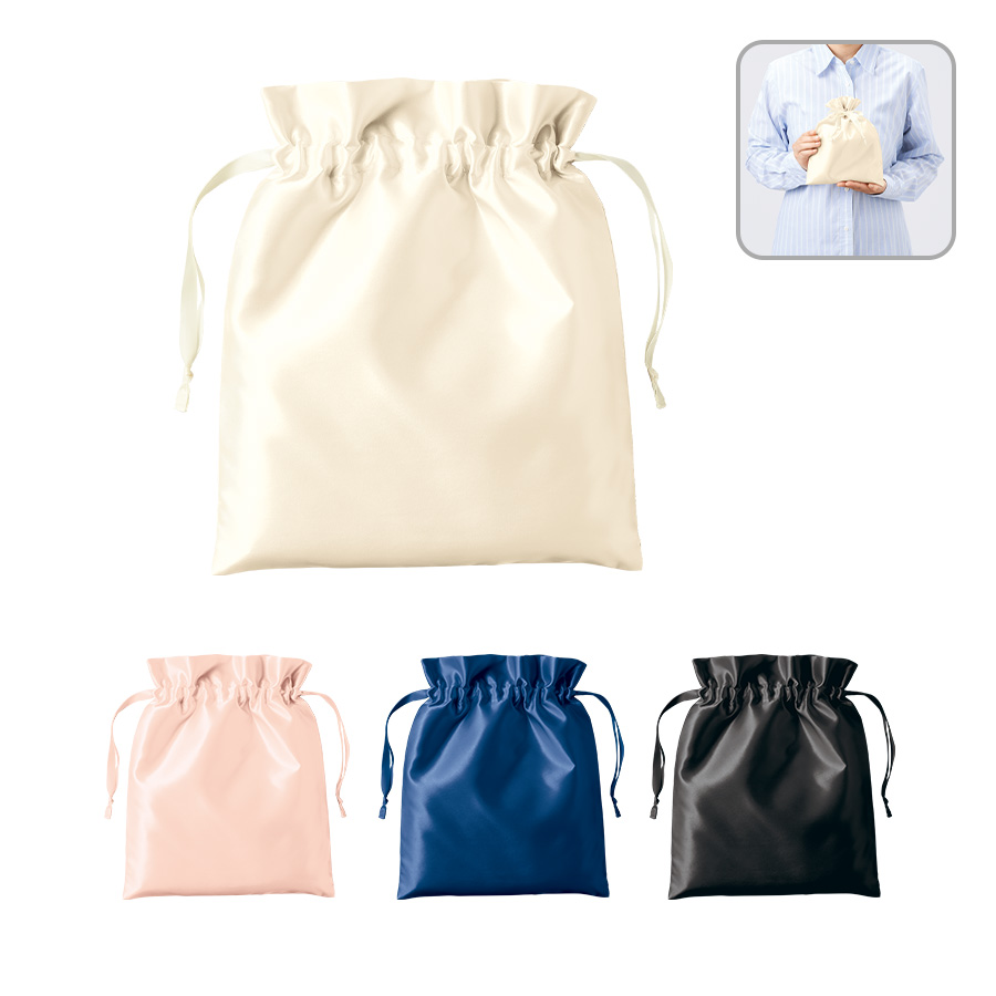 TP-0032サテンフリル巾着（M）