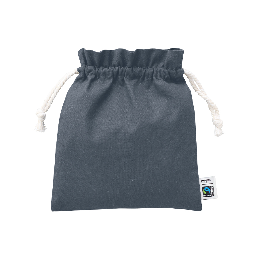 フェアトレードコットンフリル巾着（M）