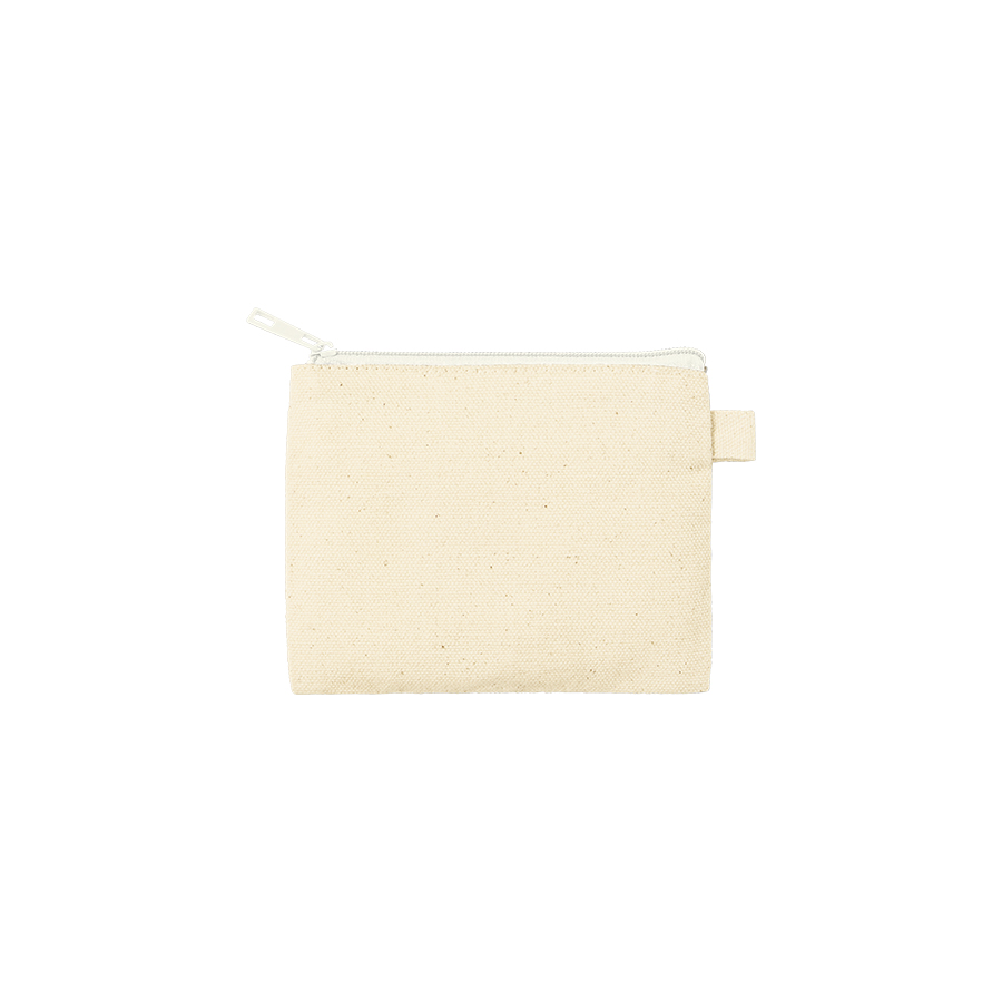 カラーファスナーキャンバスフラットポーチ（SS）