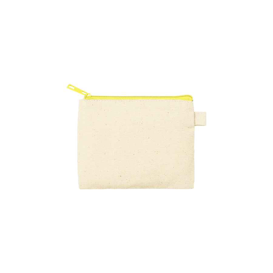 カラーファスナーキャンバスフラットポーチ（SS）