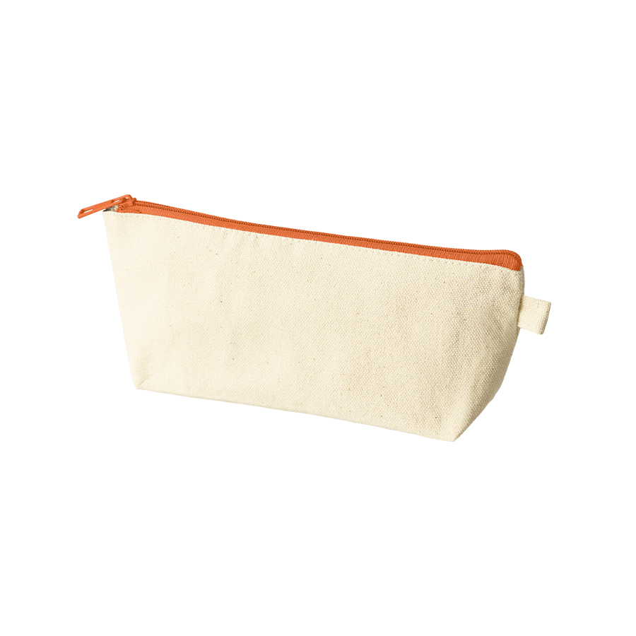 カラーファスナーキャンバスロングポーチ